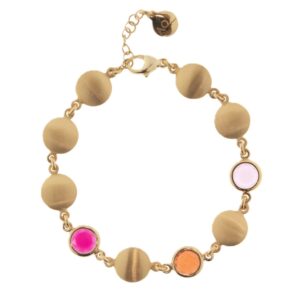 Armband 925 AG gelb vergoldet