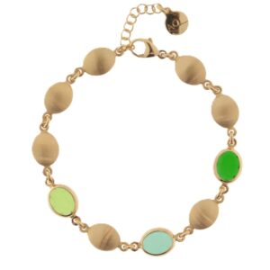 Armband 925 AG gelb vergoldet