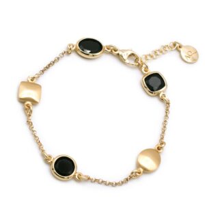 Armband 925 AG gelb vergoldet