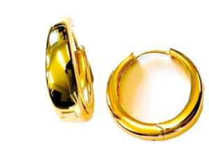 Creolen 925 AG gelb vergoldet