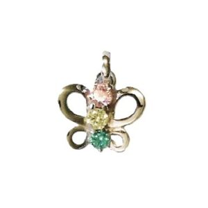 Kinderanhänger Schmetterling 925 Ag rhodiniert