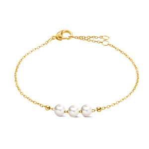 Armband Perle Titan gelb