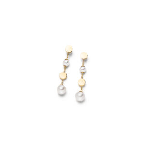 Ohrhänger Titan gelb