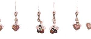 Kinderohrhänger 925 Ag rhodiniert