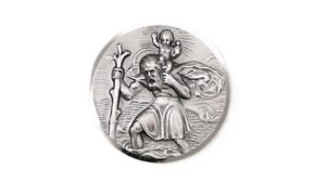 Autoplakette Christopherus Alpacca