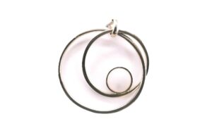 Anhänger Perle 925 AG gelb vergoldet