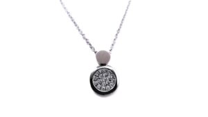 Collier mit Behang Edelstahl