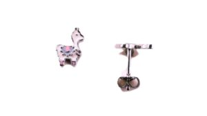 Kinderstecker Lama 925 Ag rhodiniert