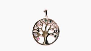 Anhänger Lebensbaum Lebensbaum 925 Ag rhodiniert