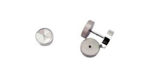 Ohrstecker ohne Stein Edelstahl