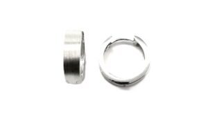 Creolen 925 Ag rhodiniert