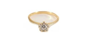 Damenring Mehrsteiner 585 GG