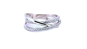 Damenring Mehrsteiner 375 WG