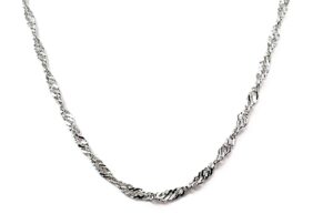 Kette 925 Ag rhodiniert