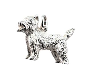 Anhänger Tiere Terrier 925 Ag