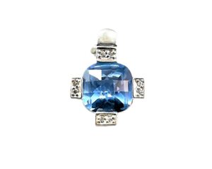 Anhänger Mehrsteiner 925 Ag rhodiniert