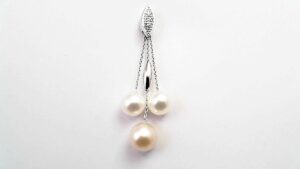 Anhänger Perle 585 WG