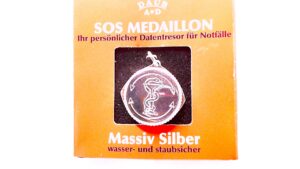 Anhänger ohne Stein SOS 925 Ag