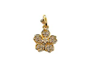 Anhänger Mehrsteiner 925 AG gelb vergoldet