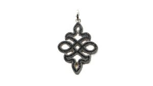 Anhänger Mehrsteiner 925 Ag rhodiniert