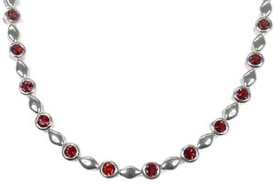 Collier Mehrsteiner 925 Ag