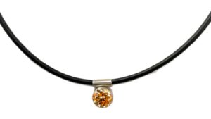 Collier Einsteiner Edelstahl