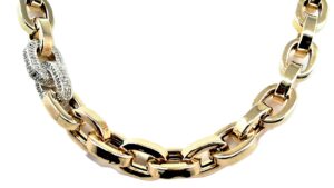 Collier Mehrsteiner 925 AG bic. rosé/weiss