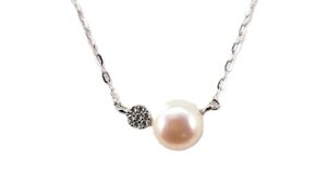 Collier mit Perle 333 GG