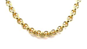 Collier ohne Stein 585 GG/WG