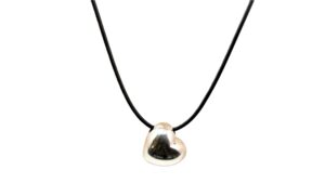 Collier mit Behang Herz 925 Ag