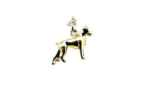 Anhänger Tiere Dogge 585 GG