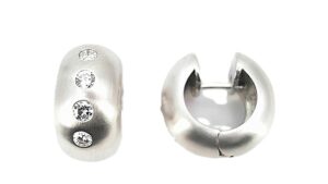 Creolen 750 Weißgold