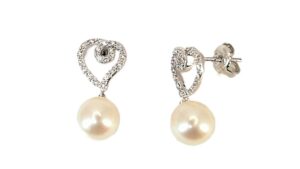 Ohrhänger Herz 585 WG