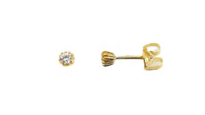 Ohrstecker Solitär 585 GG