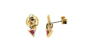 Ohrstecker Mehrsteiner 750 GG