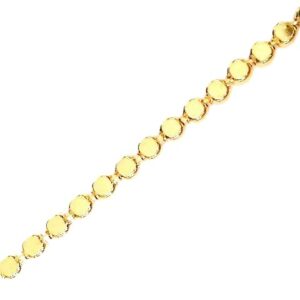 Collier ohne Stein 925 AG gelb vergoldet