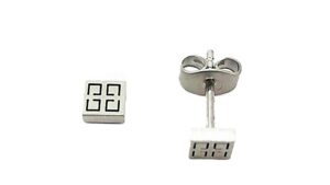 Ohrstecker ohne Stein Edelstahl