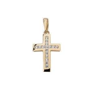 Anhänger Kreuz 585 GG