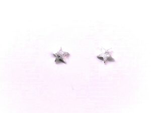 Ohrstecker ohne Stein Kugel 925 AG gelb vergoldet