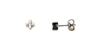 Ohrstecker Solitär 585 WG