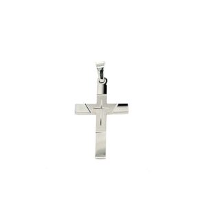 Anhänger Kreuz 925 Ag rhodiniert