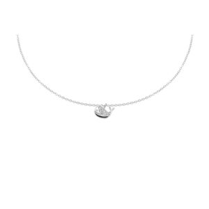 Collier mit Behang Wal 925 Ag rhodiniert