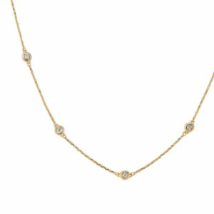 Collier mit Behang 585 GG