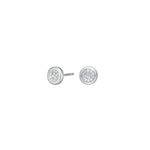 Ohrstecker Mehrsteiner 925 Ag rhodiniert