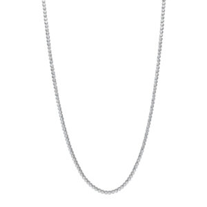 Collier Mehrsteiner 925 Ag rhodiniert