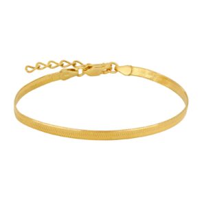 Armband 925 AG gelb vergoldet