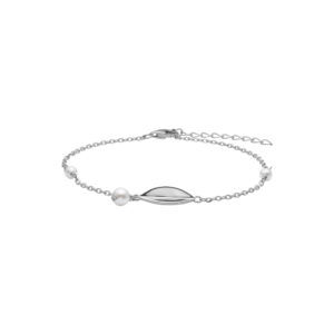 Armband Perle 925 Ag rhodiniert