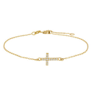 Armband Kreuz 333 GG